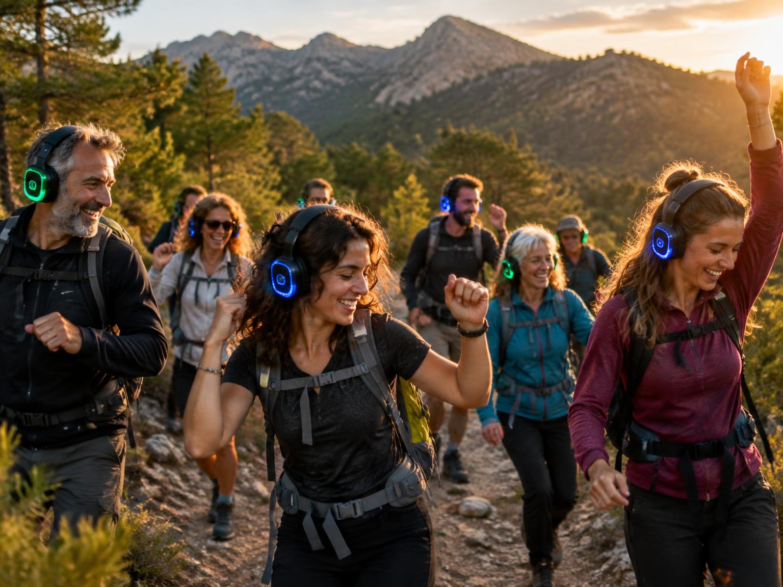 Natural Silent Disco: Cada momento tiene su música